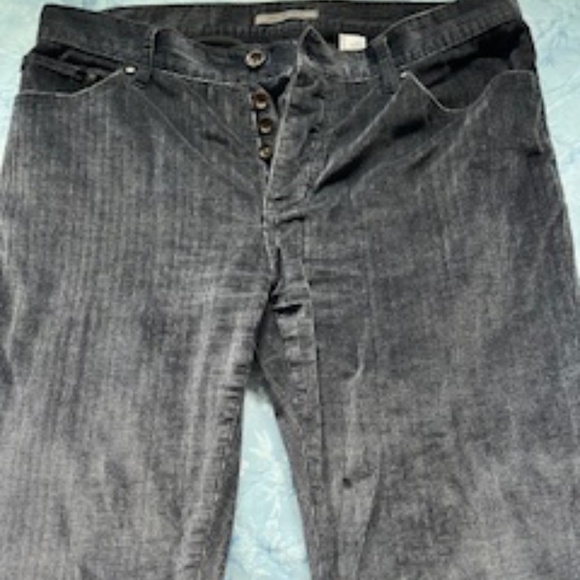 John Varvatos Blue soft corduroy pants - Picture 4 of 4